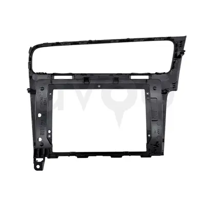 Volkswagen Golf 10 İnç 2012-2020 Siyah Multimedya Çerçevesi
