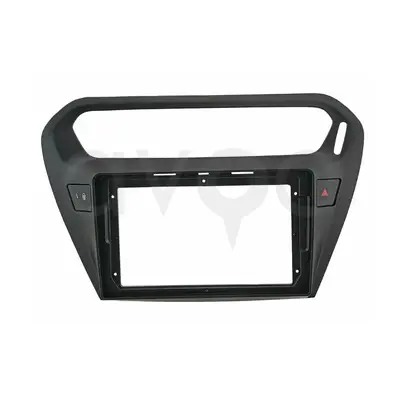 Citroen C-Elysee 9 İnç 2012-2024 Siyah Multimedya Çerçevesi