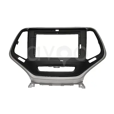 Jeep Cherokee 10 İnç 2014-2015 Gri Multimedya Çerçevesi