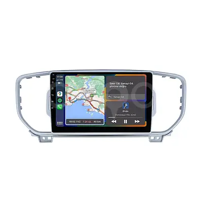Kia Sportage 9 İnç 2016-2018 Multimedya Çerçevesi