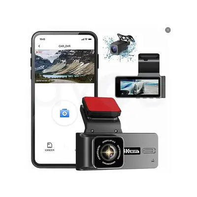 X9 4K+2K GPS Wi-Fi Araç İçi Kayıt Kamerası
