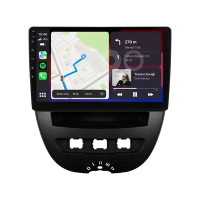 Peugeot 107 Android Multimedya Sistemi (2007-2013)