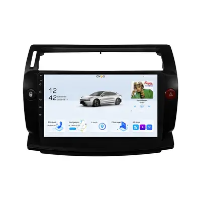 Citroen C4 Android Siyah Multimedya Sistemi (2005-2011)