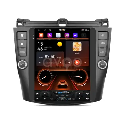 Honda Accord Android Tesla Multimedya Sistemi (2003-2008)