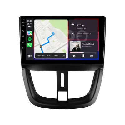 Peugeot 207 Android Multimedya Sistemi (2006-2012)