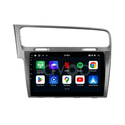 Volkswagen Golf Android Gri Multimedya Sistemi (2012-2020)