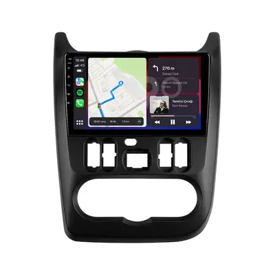 Dacia Sandero Android Siyah Multimedya Sistemi (2009-2012)
