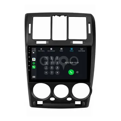 Hyundai Getz Android Siyah Multimedya Sistemi (2003-2011)