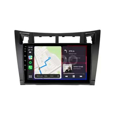 Toyota Yaris Android Siyah Multimedya Sistemi (2007-2011)
