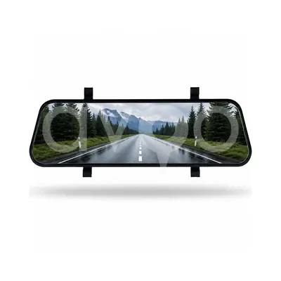 DVR Kayıtlı Dijital İç Dikiz Aynası 9.66 İnç