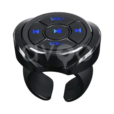 Bluetooth Direksiyon Kumandası, Telefon Müzik Kontrolü (Yüzük Tipi)