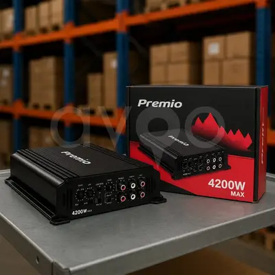 Premio Amfi 4X75 4200 Watt 4 Kanal
