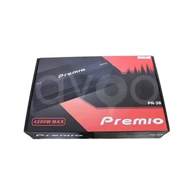 Premio Amfi 4X75 4200 Watt 4 Kanal