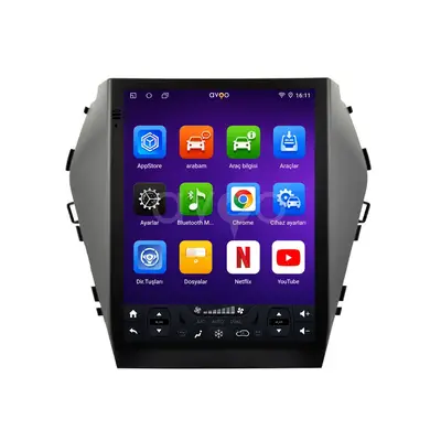 Hyundai Santa Fe Android Tesla Multimedya Sistemi (2012-2016)