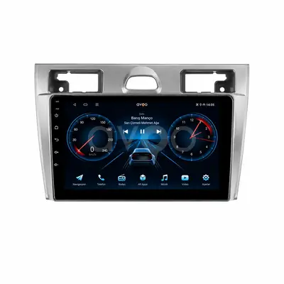 Ford Fiesta Android Siyah Multimedya Sistemi (2006-2009)