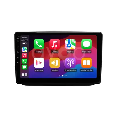 Skoda Fabia Android Siyah Multimedya Sistemi (2008-2014)