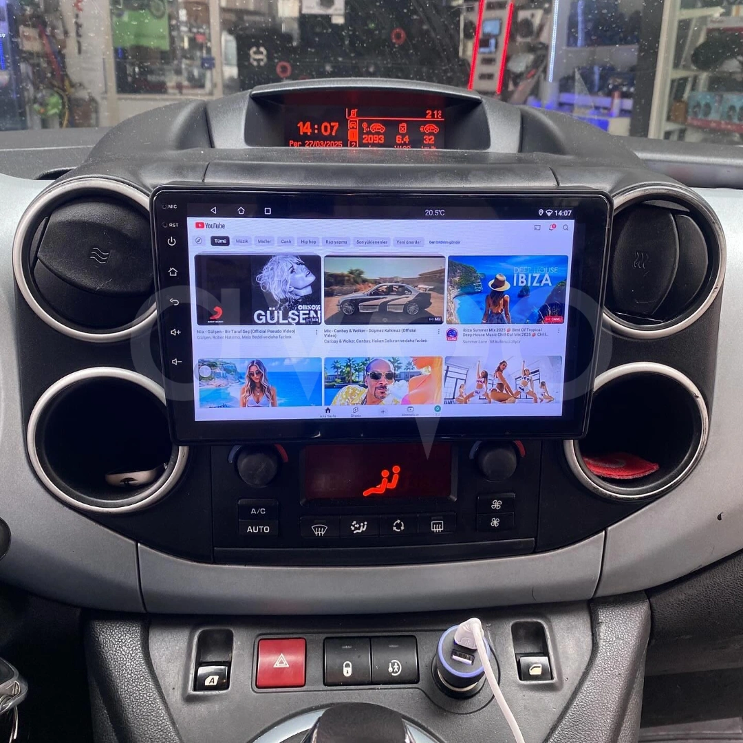 Citroen Berlingo Android Multimedya Sistemi (2009-2018)