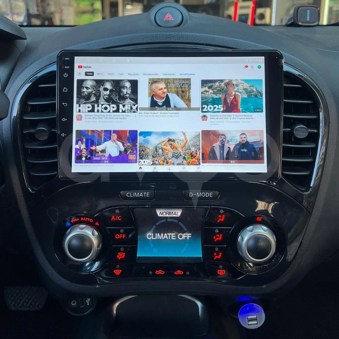Nissan Juke Android Multimedya Sistemi (2011-2018)