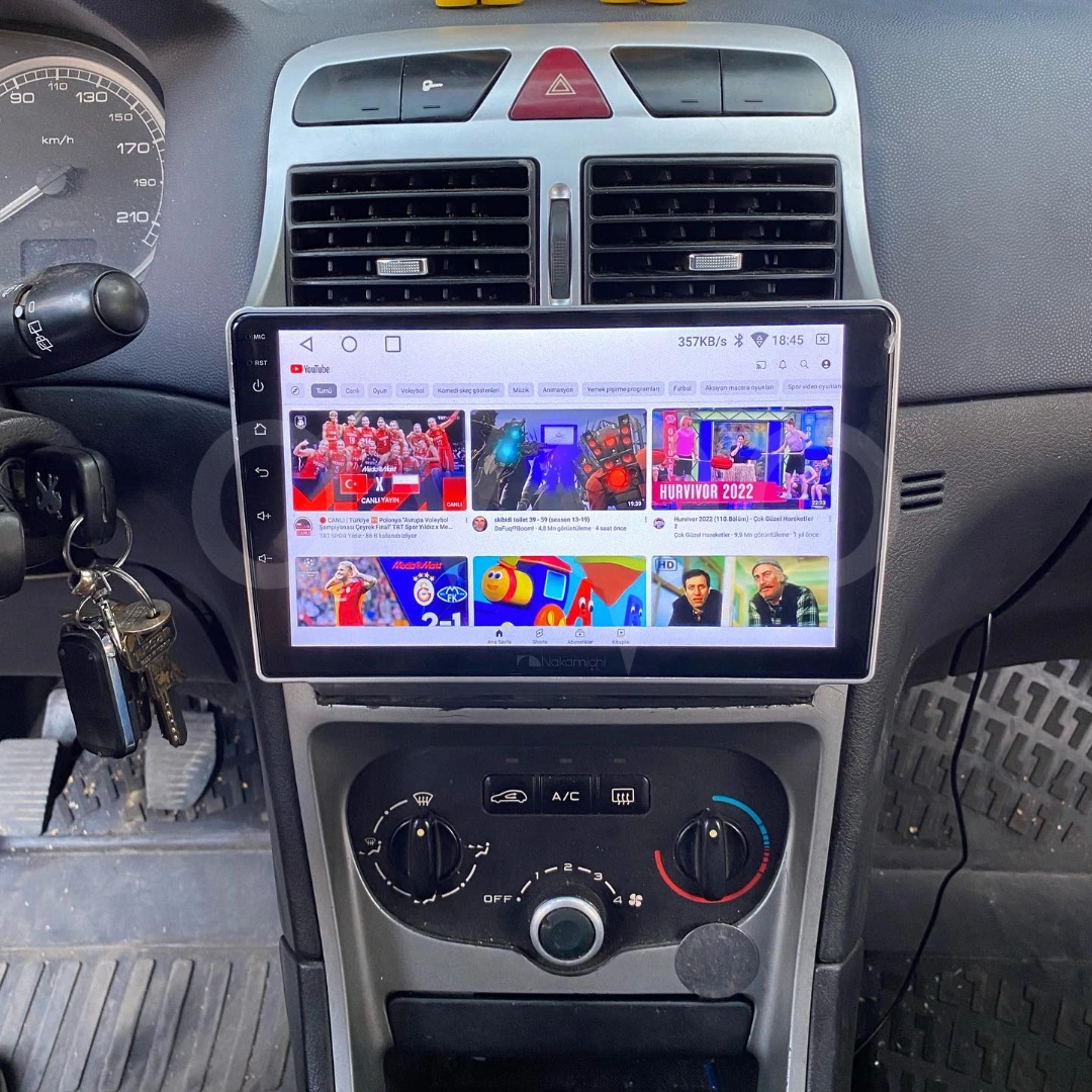 Peugeot 307 Android Multimedya Sistemi (2001-2008)
