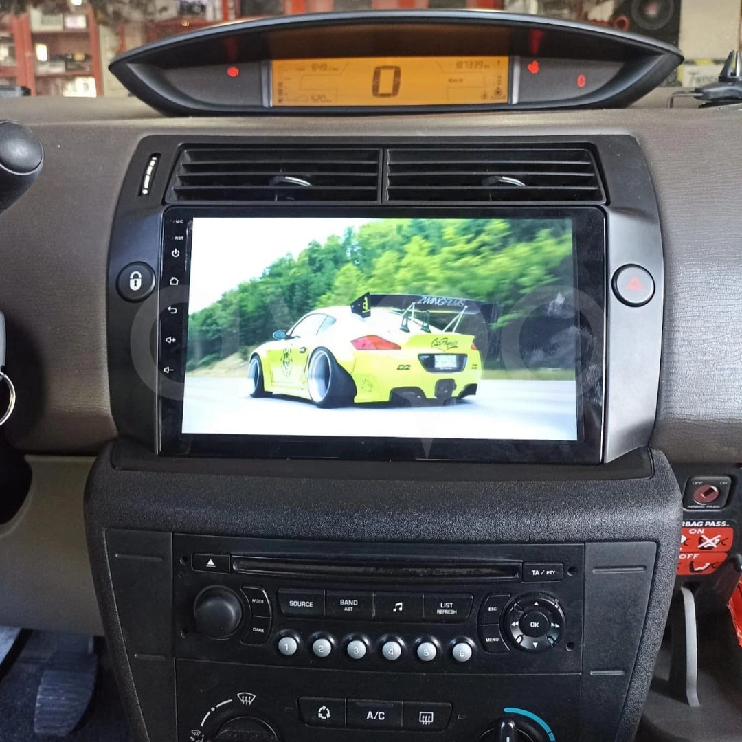 Citroen C4 Android Siyah Multimedya Sistemi (2005-2011)