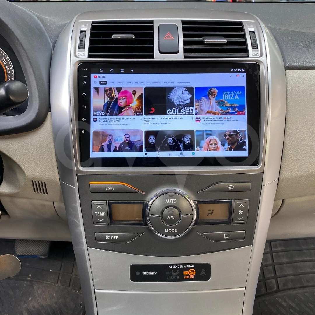 Toyota Corolla Android Multimedya Sistemi (2007-2012)