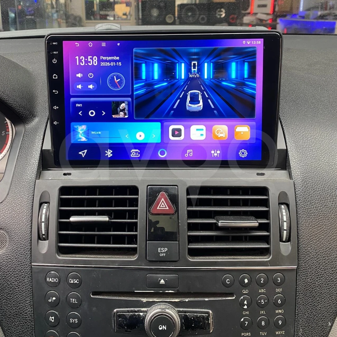 Mercedes C-Class Android Multimedya Sistemi (2007-2011)