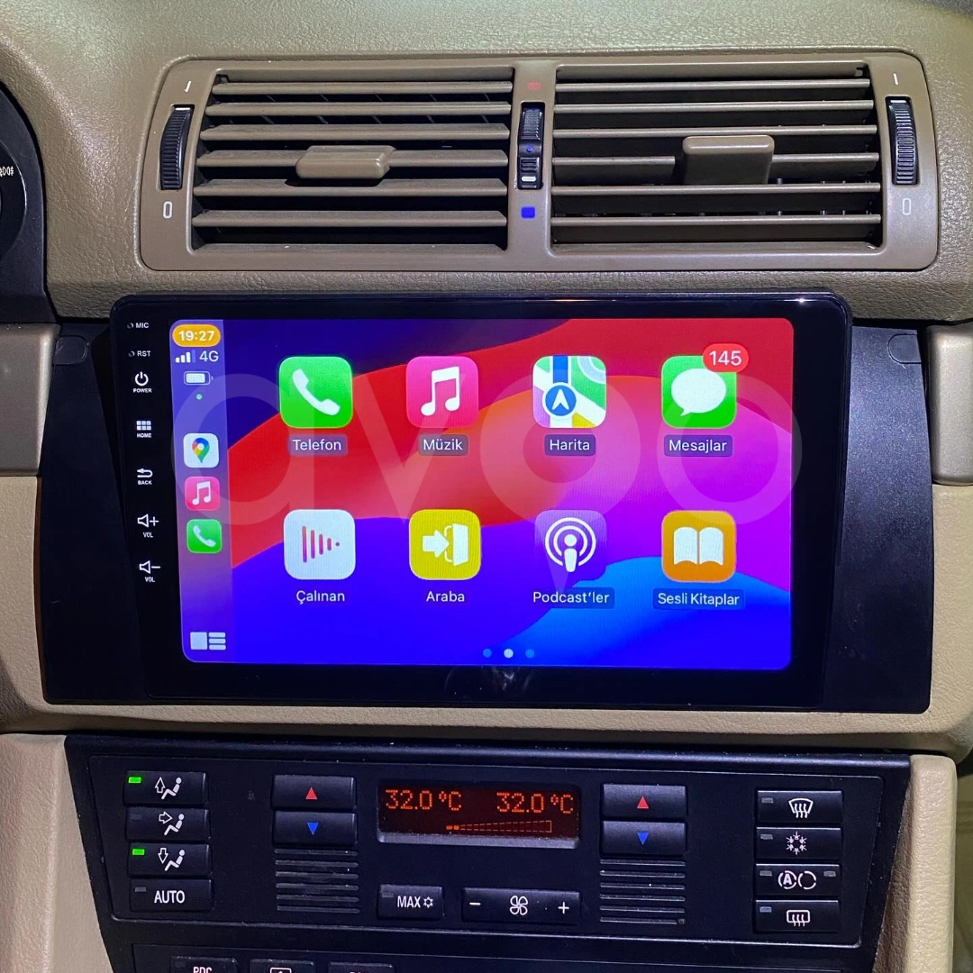 BMW 5 Series E39 Android Multimedya Sistemi (1995-2003)