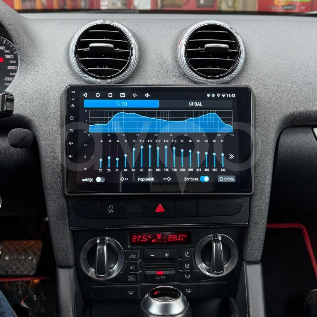 Audi A3 Android Multimedya Sistemi (2004-2012)