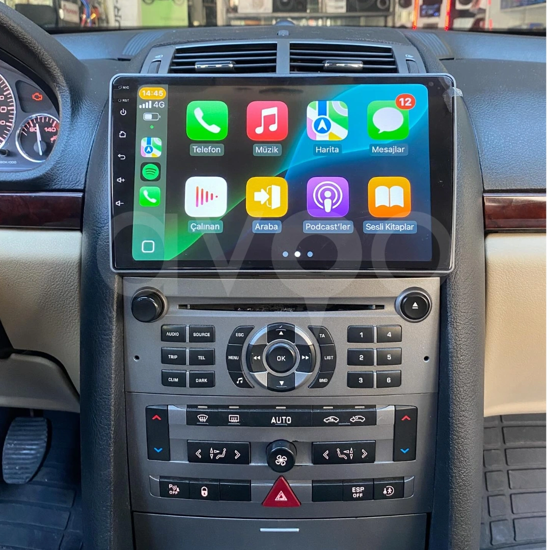 Peugeot 407 Android Multimedya Sistemi (2004-2011)