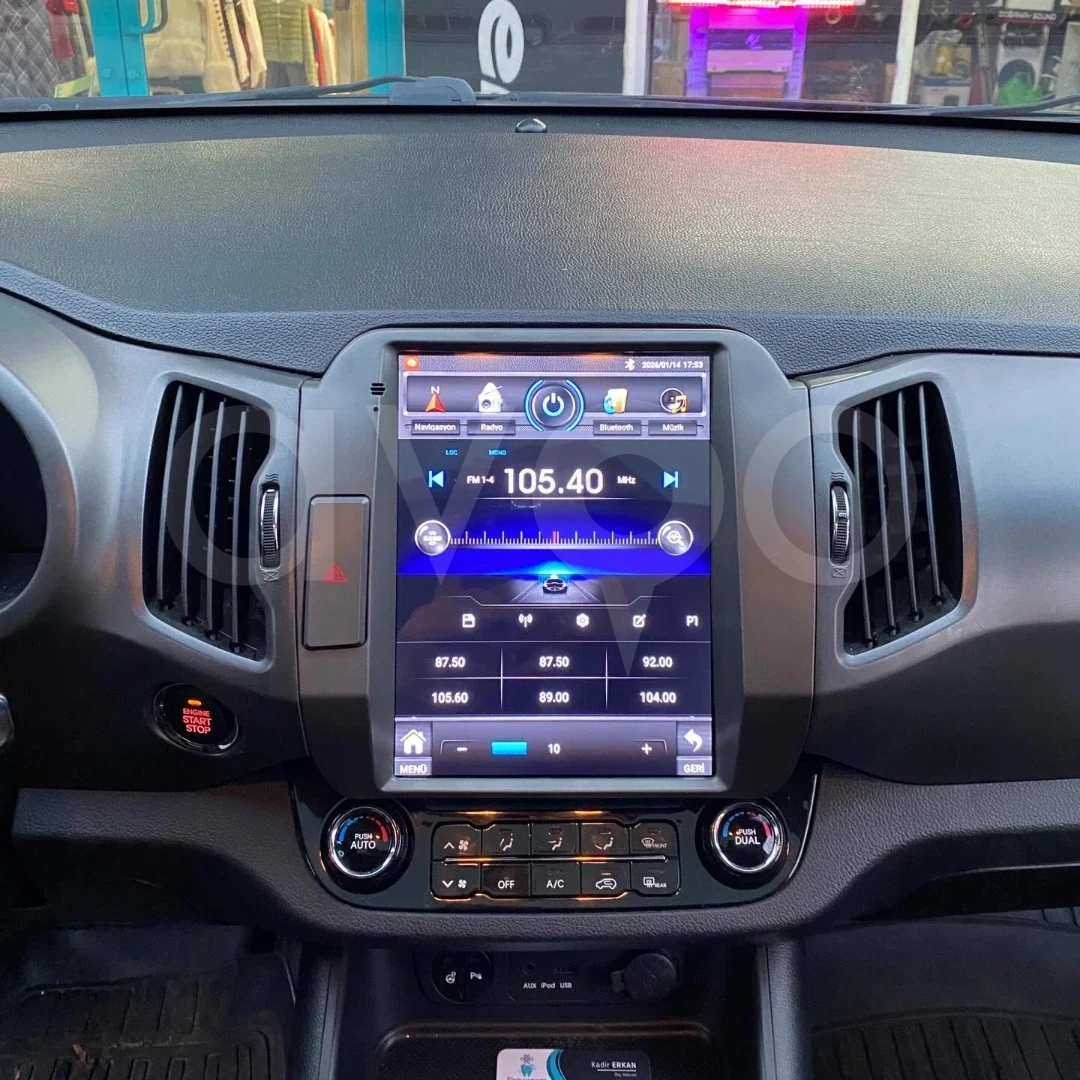 Kia Sportage Android Tesla Multimedya Sistemi (2011-2015)