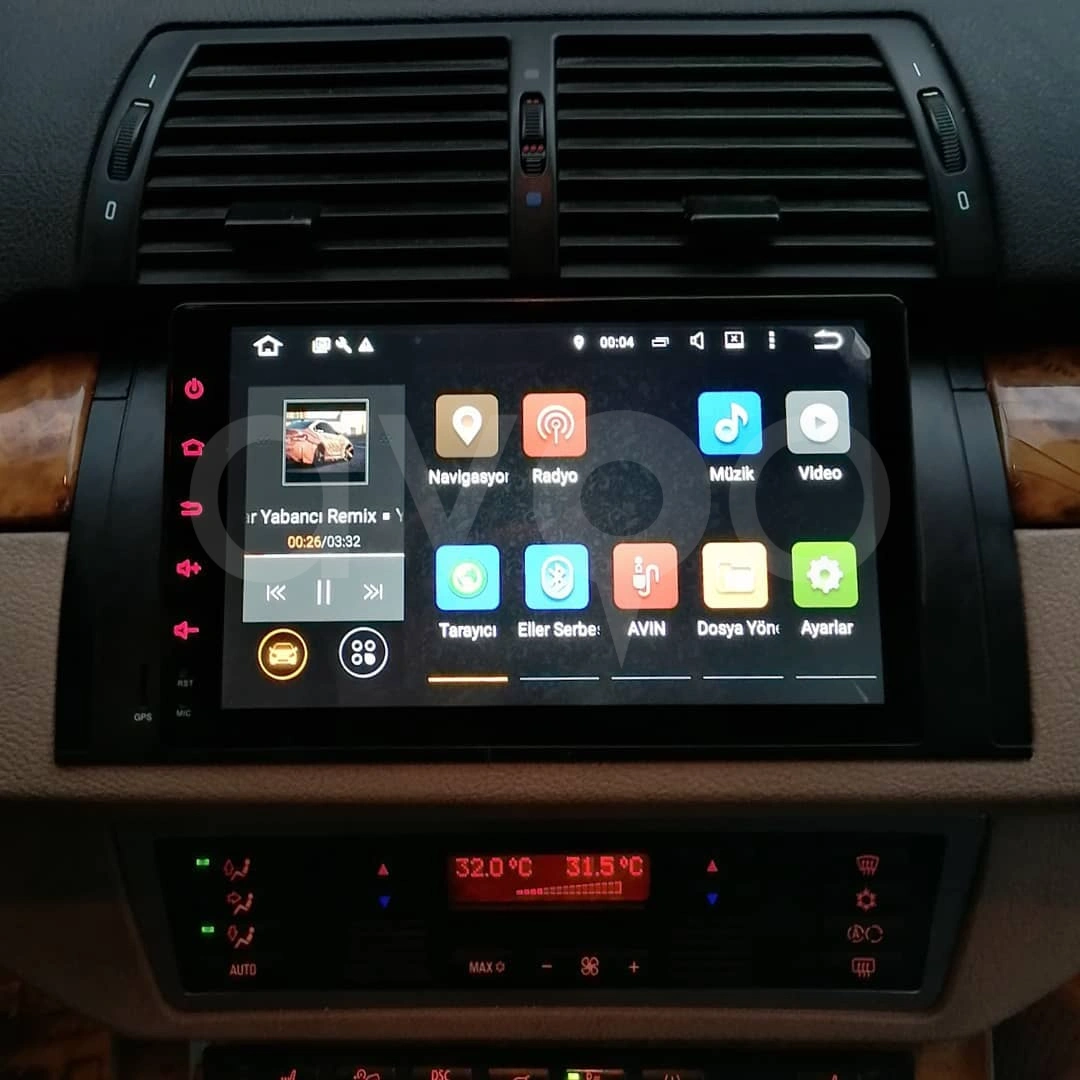BMW X5 Android Multimedya Sistemi (2000-2007)