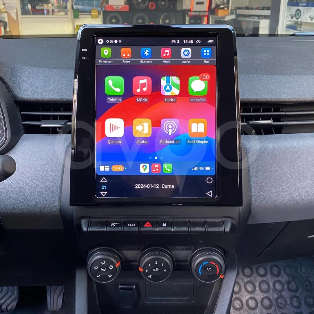 Renault Clio Android Tesla Multimedya Sistemi (2020-2025)