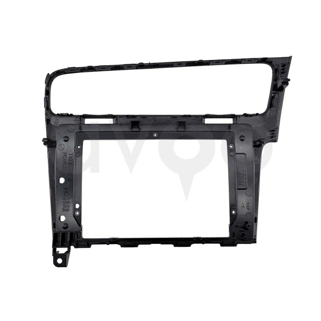Volkswagen Golf 10 İnç 2012-2020 Siyah Multimedya Çerçevesi