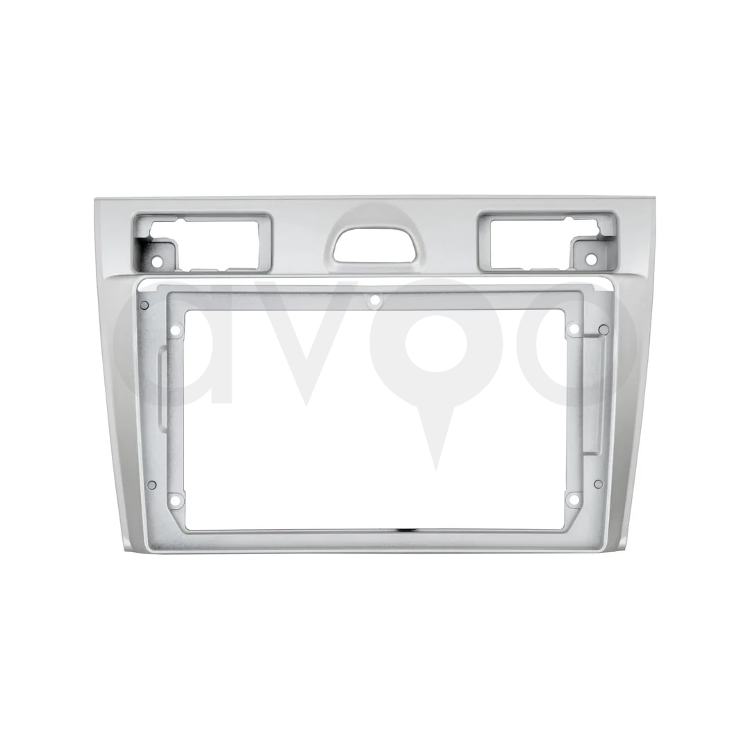 Ford Fiesta 9 İnç 2006-2009 Gri Multimedya Çerçevesi