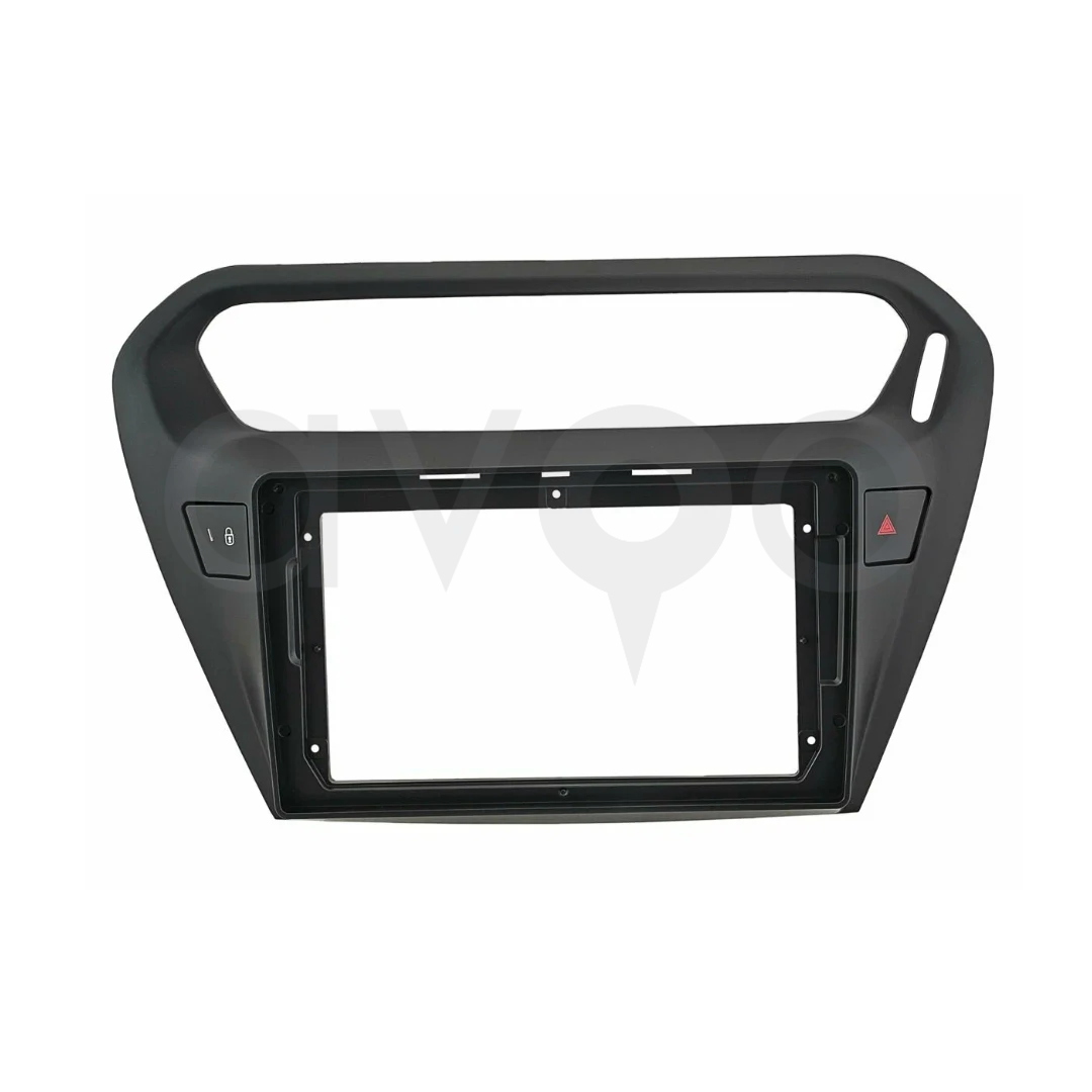Citroen C-Elysee 9 İnç 2012-2024 Siyah Multimedya Çerçevesi