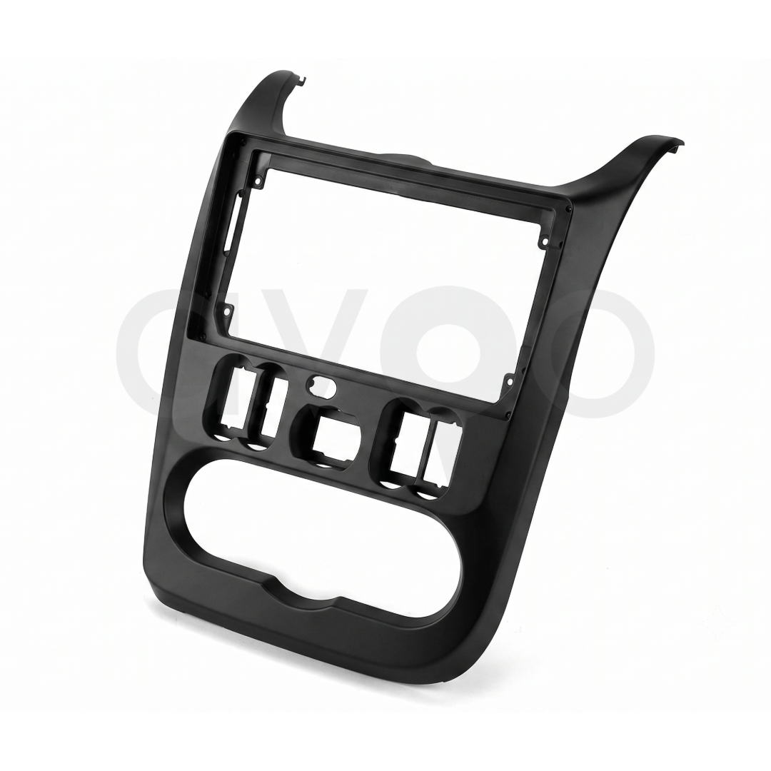 Dacia Duster 9 İnç 2010-2013 Siyah Multimedya Çerçevesi