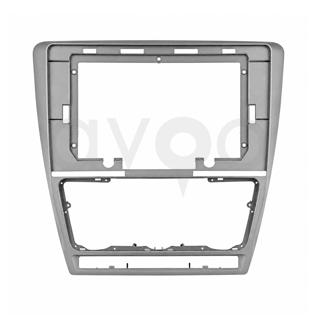 Skoda Octavia 10 İnç 2008-2012 Gri Multimedya Çerçevesi