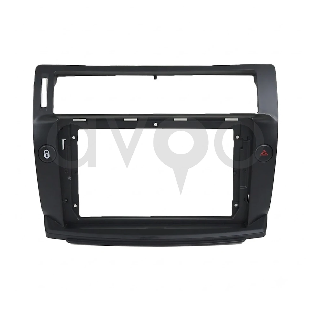 Citroen C4 9 İnç 2005-2011 Siyah Multimedya Çerçevesi