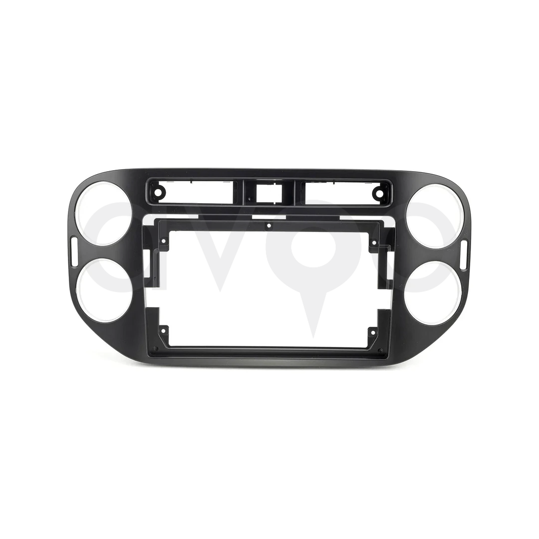 Volkswagen Tiguan 9 İnç 2008-2015 Siyah Multimedya Çerçevesi