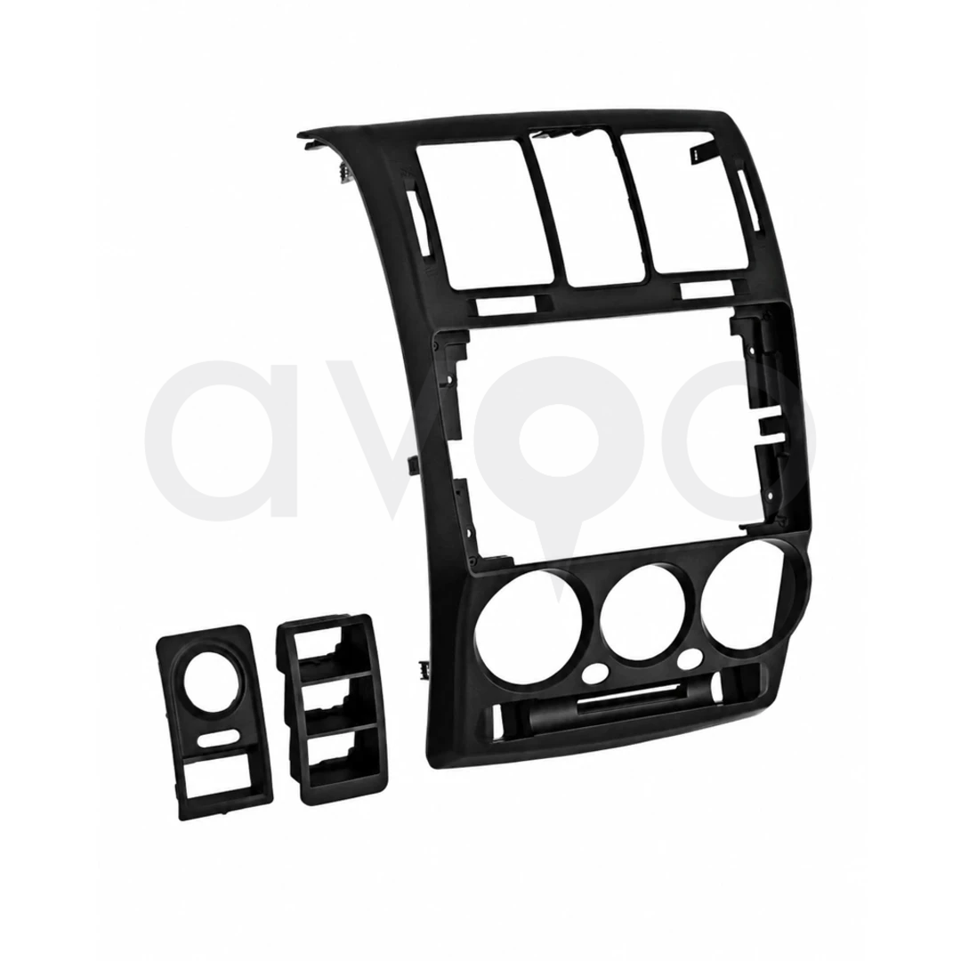 Hyundai Getz 9 İnç 2003-2011 Siyah Multimedya Çerçevesi