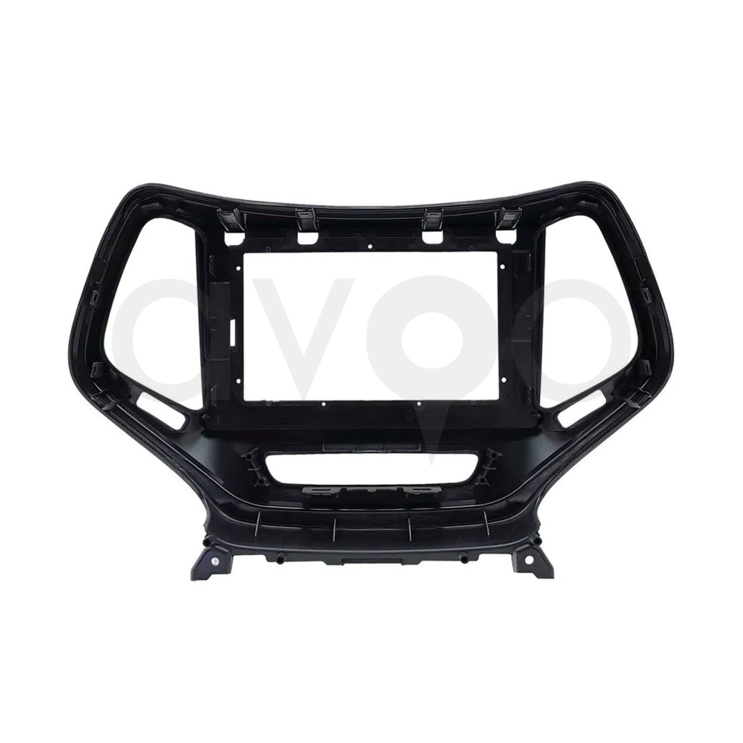 Jeep Cherokee 10 İnç 2014-2015 Gri Multimedya Çerçevesi
