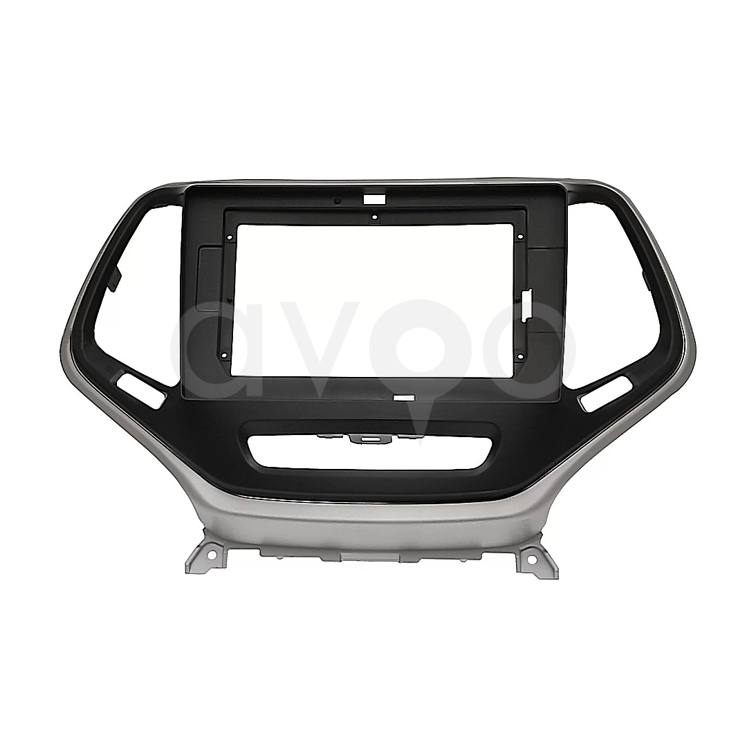 Jeep Cherokee 10 İnç 2014-2015 Gri Multimedya Çerçevesi
