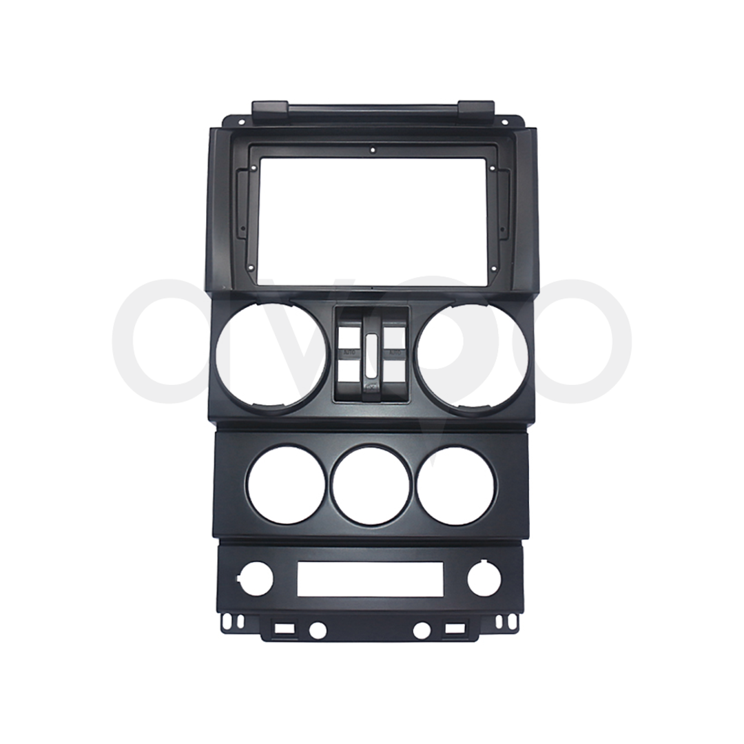 Jeep Rubicon 9 İnç 2008-2010 Multimedya Çerçevesi