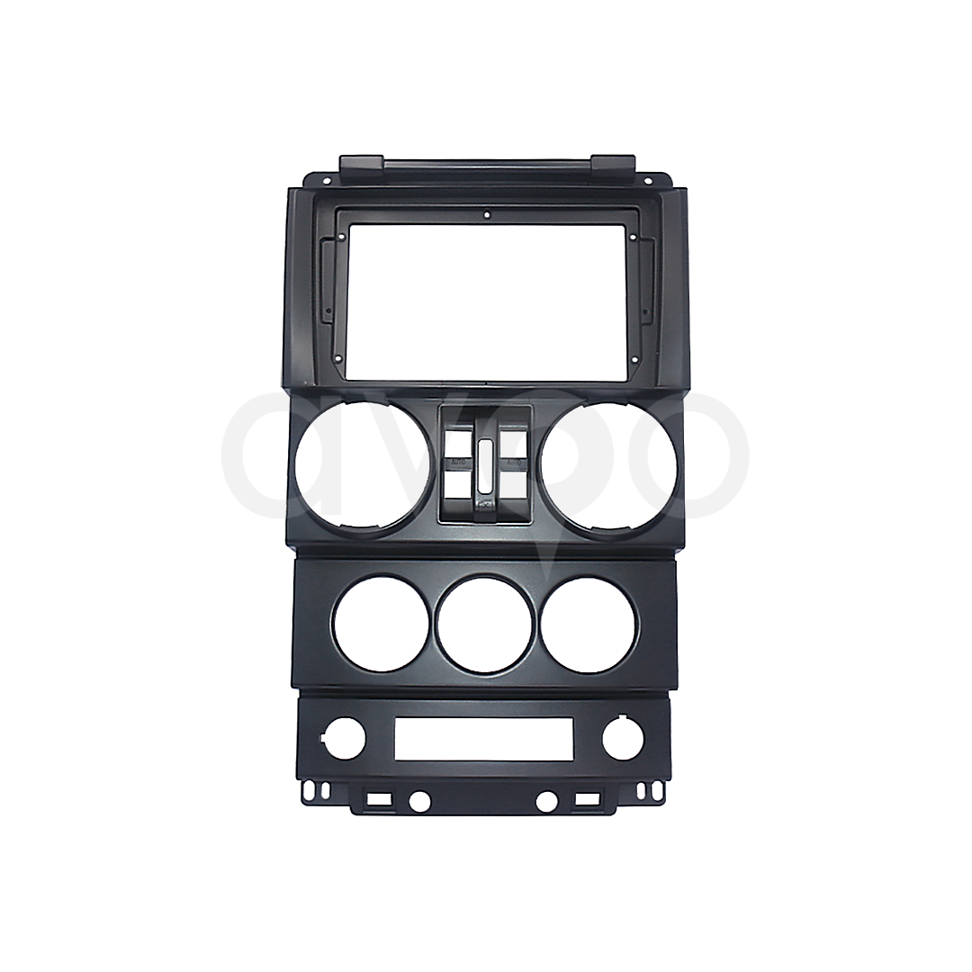Jeep Rubicon 9 İnç 2008-2010 Multimedya Çerçevesi