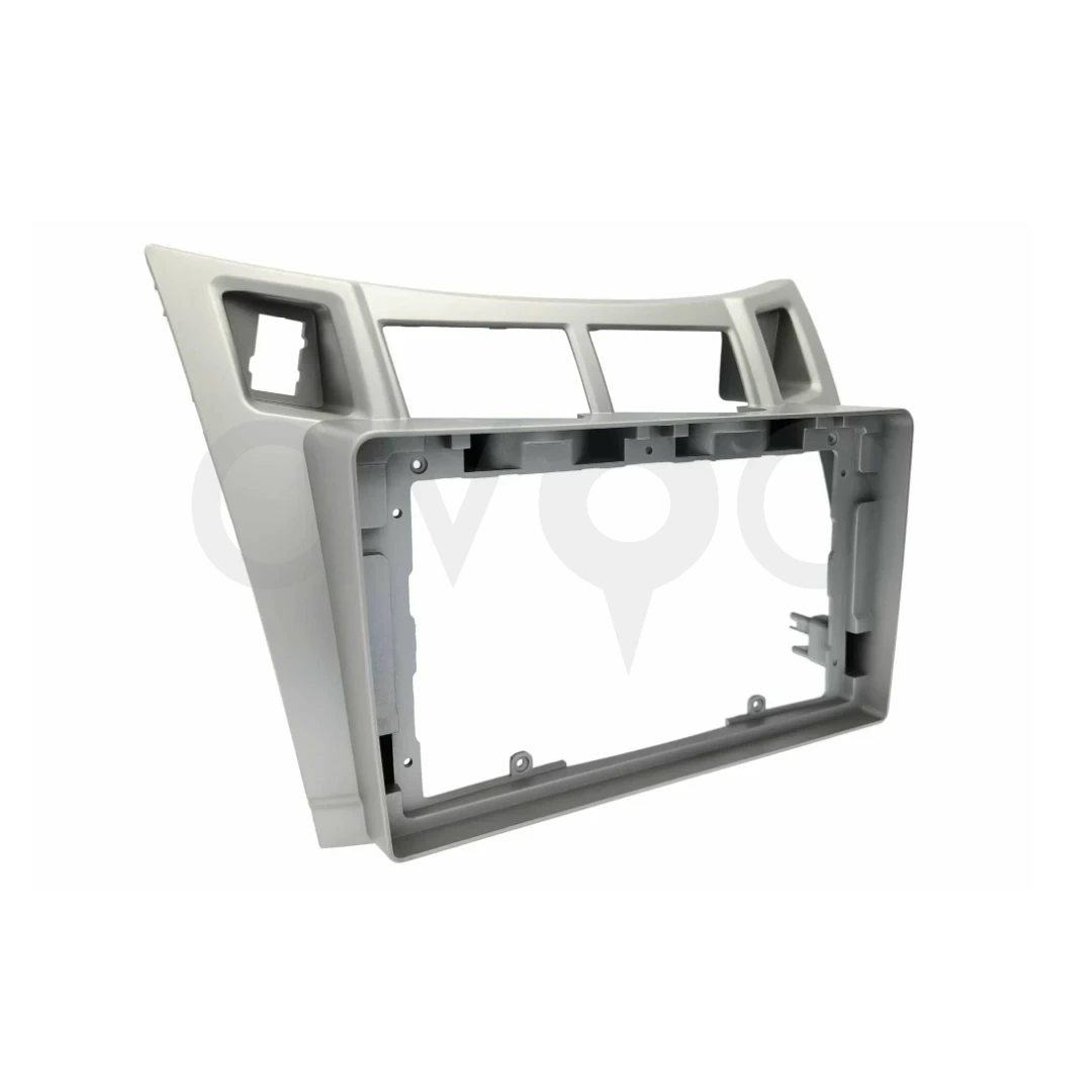 Toyota Yaris 9 İnç 2007-2011 Gri Multimedya Çerçevesi