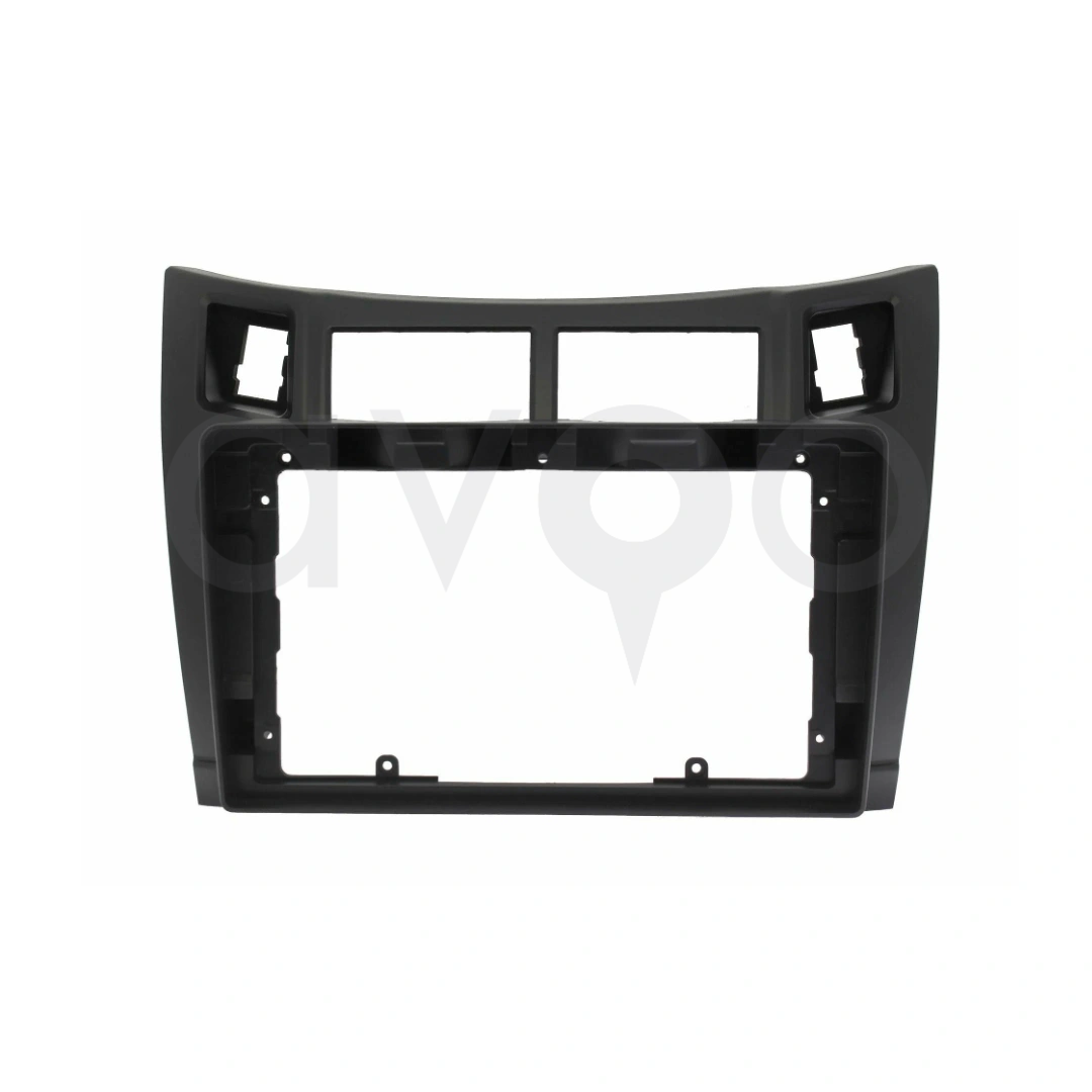 Toyota Yaris 9 İnç 2007-2011 Siyah Multimedya Çerçevesi