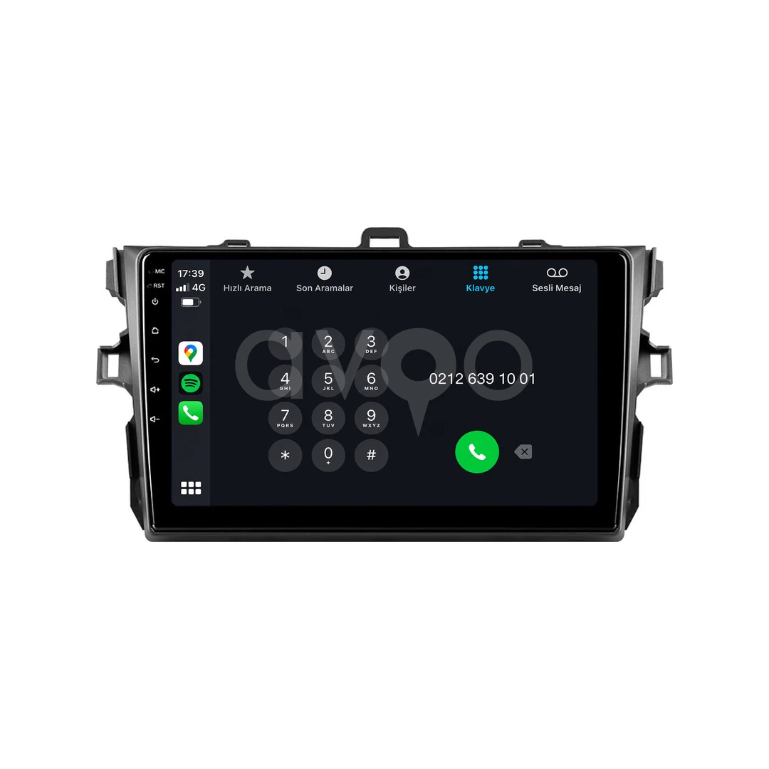 Toyota Corolla Android Multimedya Sistemi (2007-2012)