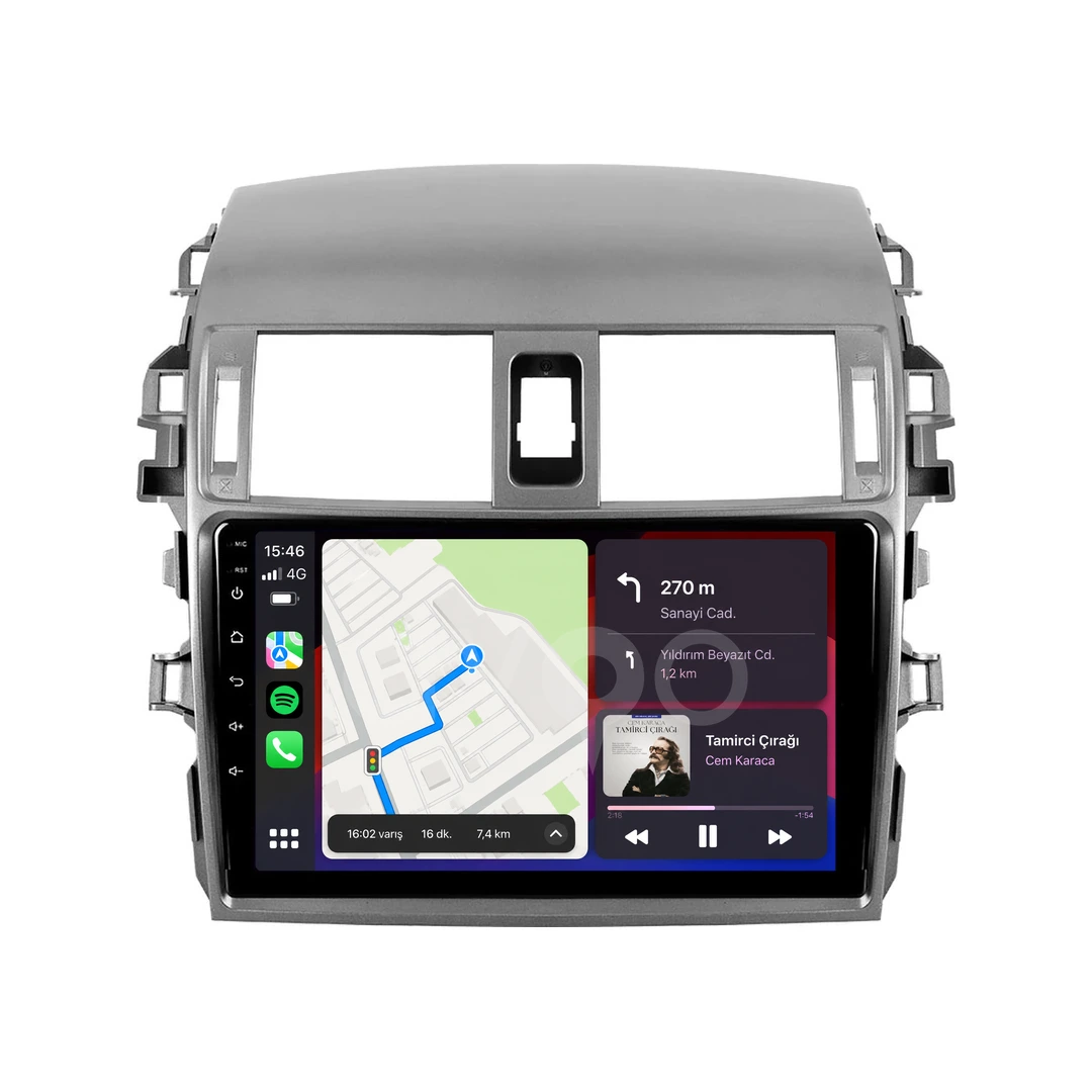 Toyota Corolla Android Multimedya Sistemi (2007-2012)