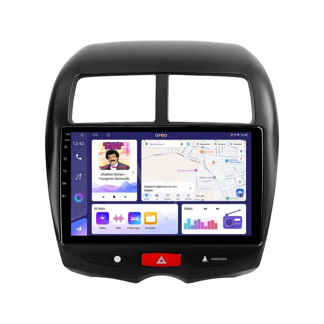 Mitsubishi ASX Android Multimedya Sistemi (2010-2019)