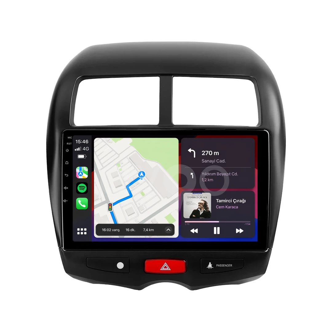 Mitsubishi ASX Android Multimedya Sistemi (2010-2019)